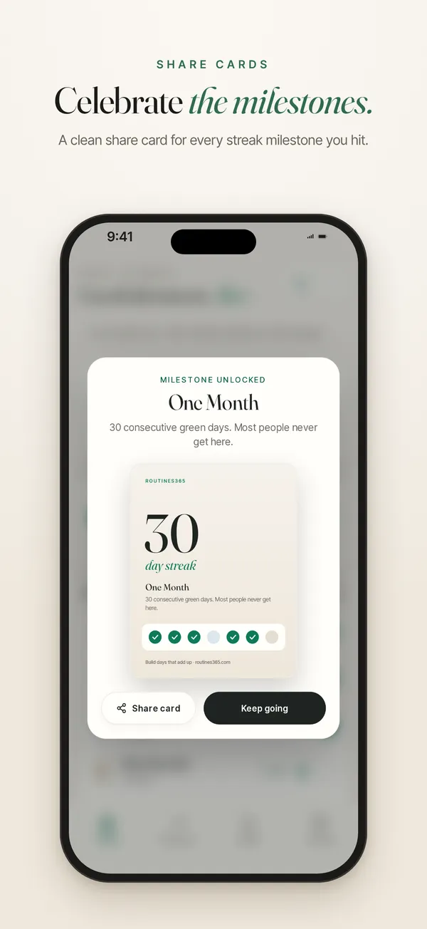 Routines365 App Store screenshot 8