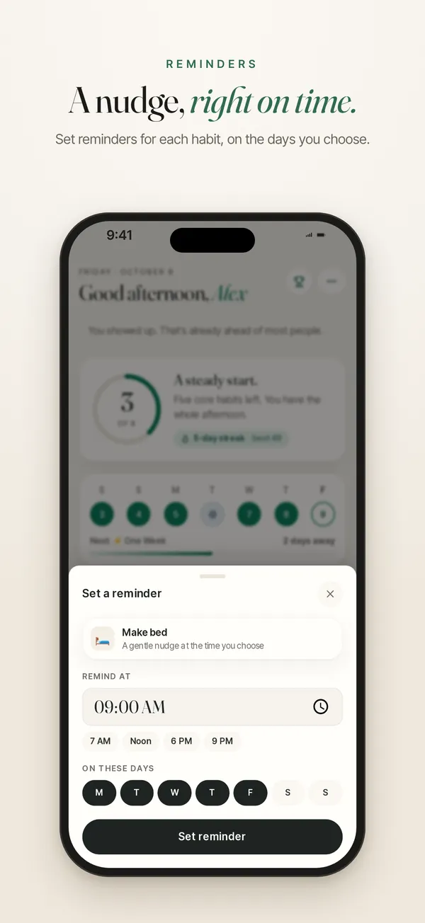Routines365 App Store screenshot 9