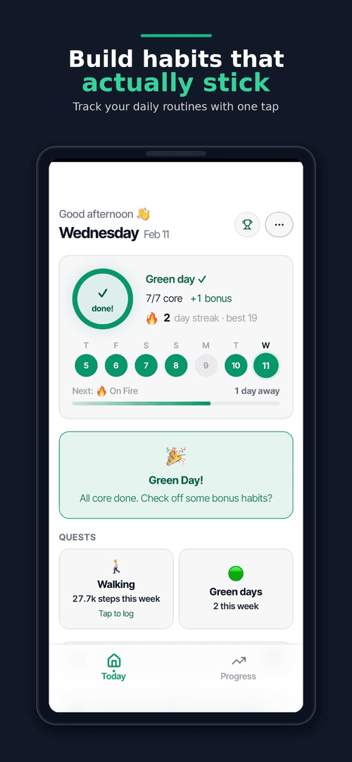 Routines365 screenshot 1